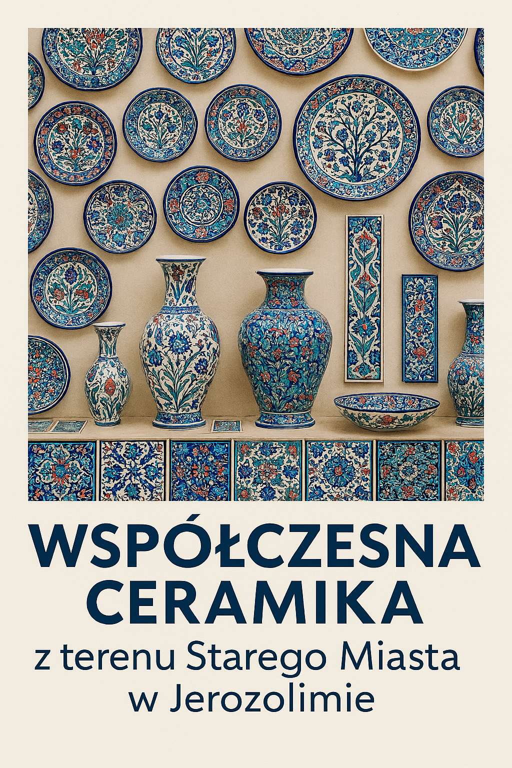 Współczesna ceramika z terenu Starego Miasta w Jerozolimie