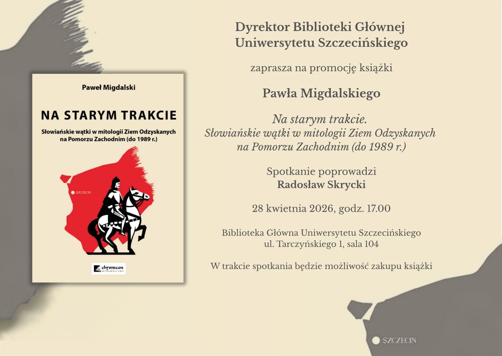 Zaproszenie na spotkanie autorskie!