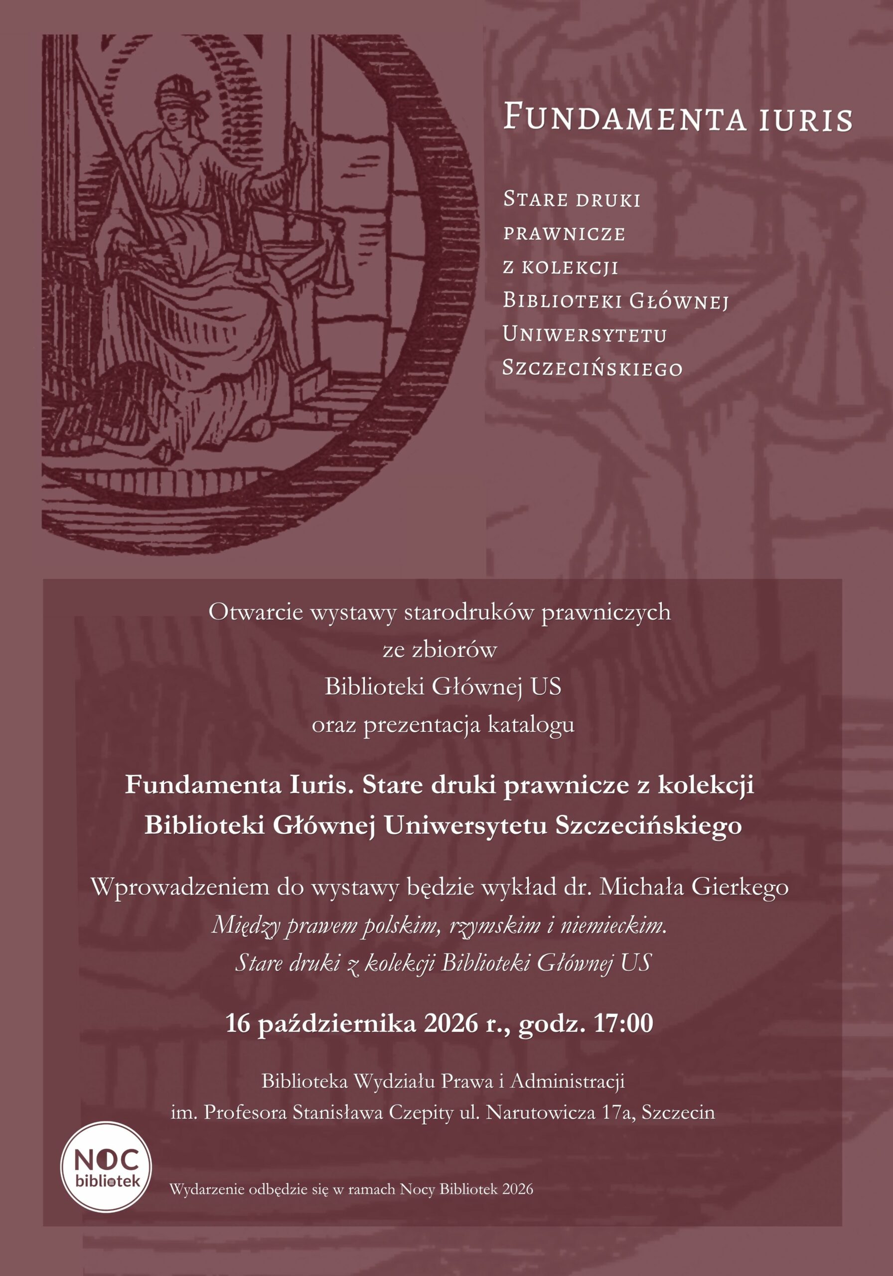 Fundamenta iuris Plakat