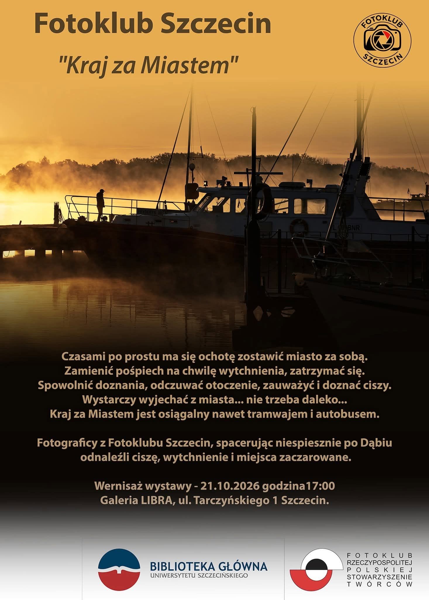 Wernisaż wystawy Fotoklubu Szczecin w Galerii LIBRA w Bibliotece Głównej Uniwersytetu Szczecińskiego